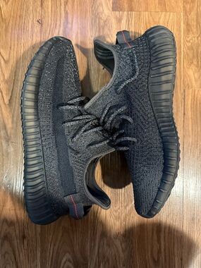 adidas Yeezy Boost 350 V2 Static Black (Reflective) Size 13 Used No Box